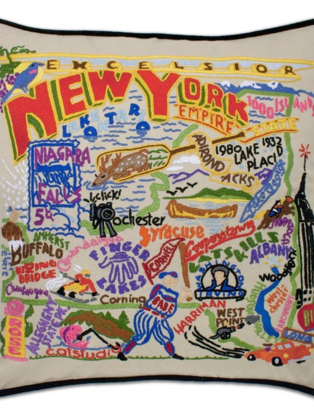 NWT Catstudio New York Pillow